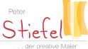 . . . der creative Maler S t i e f e l Peter